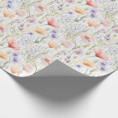 Spring Flowers Garden Gift Wrapping Paper Nature Geschenkpapier (Ecke)