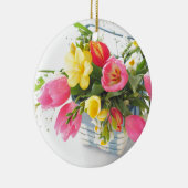 Spring flowers in basket keramikornament (Rechts)