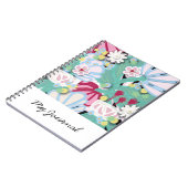 Spring Flowers Journal Notizblock (Linke Seite)