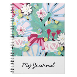 Spring Flowers Journal Notizblock