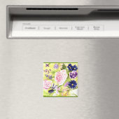 Spring Flowers Magnet (In Situ (Geschirrspüler))