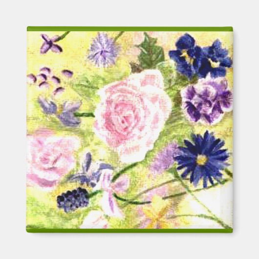 Spring Flowers Magnet (Vorne)