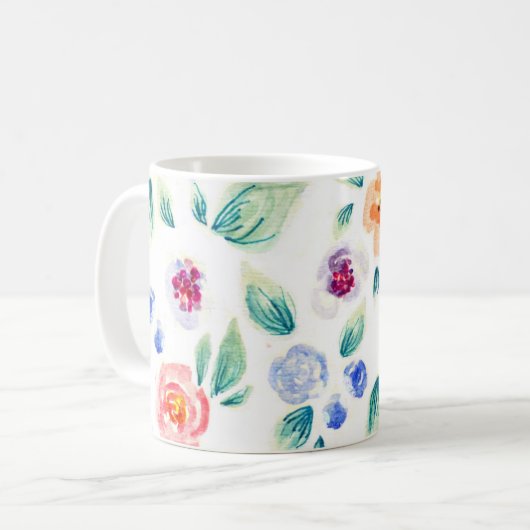 Spring Flowers mug Kaffeetasse (Vorderseite Links)