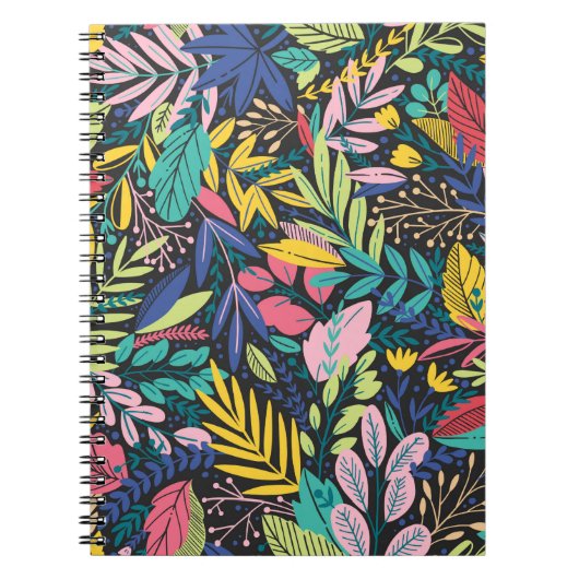 Spring Flowers Notebook Notizblock (Vorderseite)