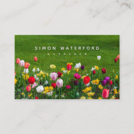Spring Flowers Oceania Business Card Visitenkarte