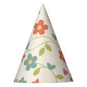 Spring Flowers Party Hat Partyhütchen (Vorderseite)