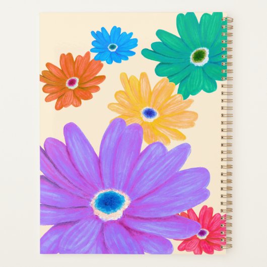 Spring Flowers Planner Planer (Rückseite)