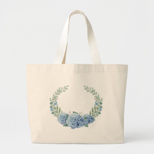 "Spring Flowers Tasche" Jumbo Stoffbeutel (Vorne)
