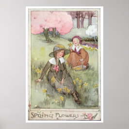 Spring Flowers von Anne Anderson Poster