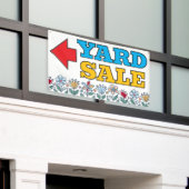 Spring Flowers Yard Sale Banner (Äußeres Gebäude)