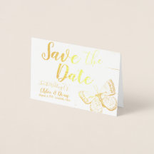 Spring Flying Save the Date Card