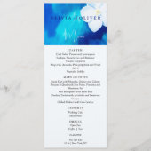 Spring Fondness Wedding Menu Menükarte (Vorderseite)