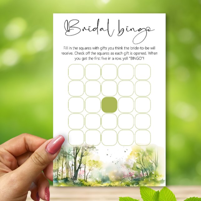 Spring Forest Brautparty Bingame (Von Creator hochgeladen)