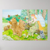 „Spring Forest“ Plakat (Vorne)