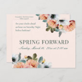 Spring Forward Business Realtor Mailer Postkarte (Vorne/Hinten)
