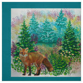 Spring Fox Fabric Stoff (Muster)