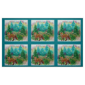 Spring Fox Fabric Stoff (Fat Quarter (45,7 x 55,9 cm))