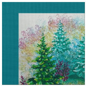 Spring Fox Fabric Stoff (Nahaufnahme)