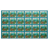 Spring Fox Fabric Stoff (Yard (91,4 cm))