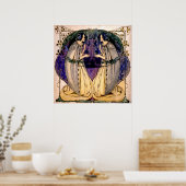 Spring - Frances MacDonald Poster (Küche)