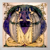 Spring - Frances MacDonald Poster (Vorne)