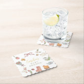 Spring Garden Animals Baby Shower Untersetzer (Vor Ort)