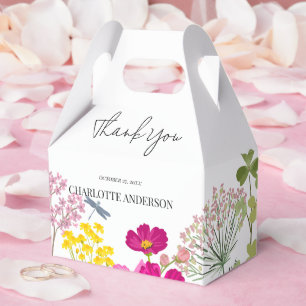 Spring Garden Blume Brautparty Vielen Dank Geschenkschachtel