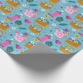 Spring Garden Blume Geschenkpapier (Ecke)