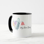 Spring Garden Blumen My Best Spring Tasse (Vorderseite Links)