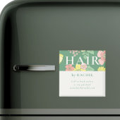 Spring Garden Boho Floral Marketing Magnet