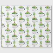 Spring Garden Bulb Pflanze Geschenkpapier (Flach)