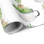 Spring Garden Bulb Pflanze Geschenkpapier (Rolleneckpunkt)