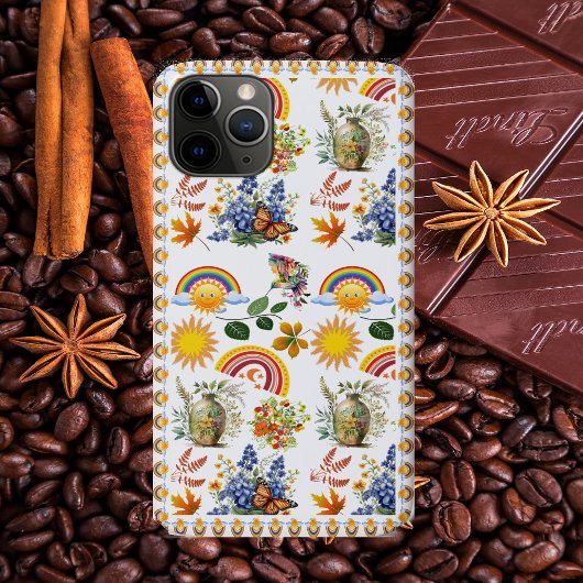 Spring Garden Butterfly Regenbogen Sonnenschein Gr Case-Mate iPhone Hülle