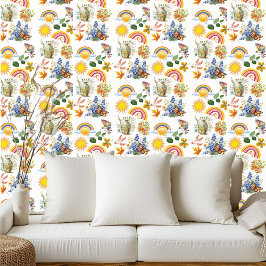 Spring Garden Butterfly Regenbogen Sonnenschein Gr Tapete