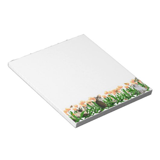 Spring Garden Centers Notepad Notizblock (angewinkelt)