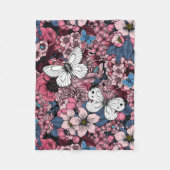 Spring garden fleecedecke (Vorderseite)