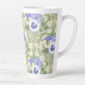 Spring Garden flowers on sage Milchtasse (Rechts)