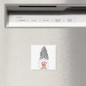 Spring Garden Gnome Magnet (In Situ (Geschirrspüler))