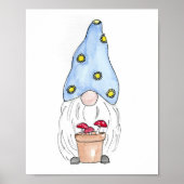 Spring Garden Gnome Poster (Vorne)
