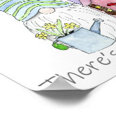 Spring Garden Mama und Papa Gnomes Poster (Ecke)