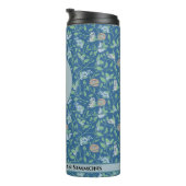 Spring Garden Mother Day Robin Nest Queen Ann Lace Thermosbecher (Nach rechts gedreht)