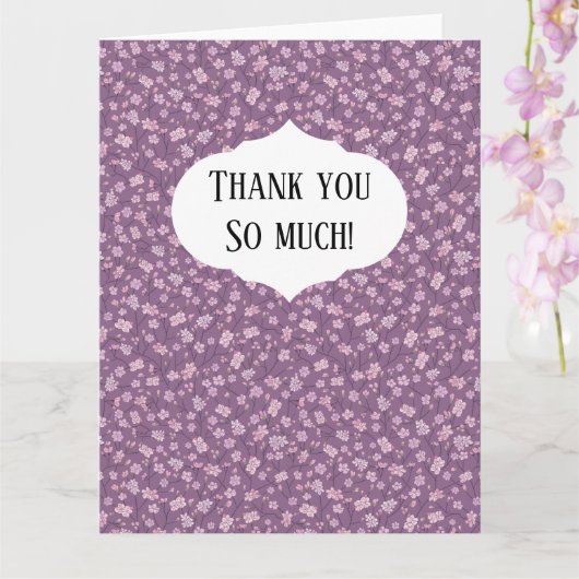 Spring Garden Mother's Day Asiatische Blume Japani Karte (Orchidee)