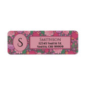 Spring Garden Mother's Day Japanische Rücksendeadr (Vorne)