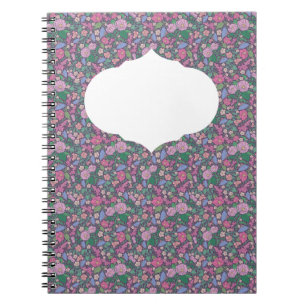 Spring Garden Mother's Day Poppies japanische Fans Notizblock