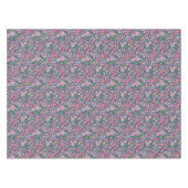 Spring Garden Mother's Day Poppies japanische Fans Tischdecke (Vorderseite (Horizontal))