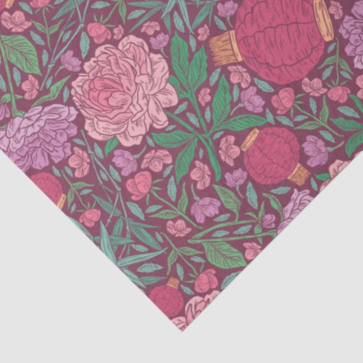 Spring Garden Mutter's Day Japanisch Papier Laters (Ausschnitt)