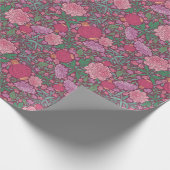 Spring Garden Mutter's Day Japanisch Papier Laters Geschenkpapier (Ecke)