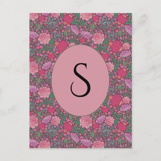 Spring Garden Mutter's Day Japanisch Papier Laters Postkarte (Vorderseite)