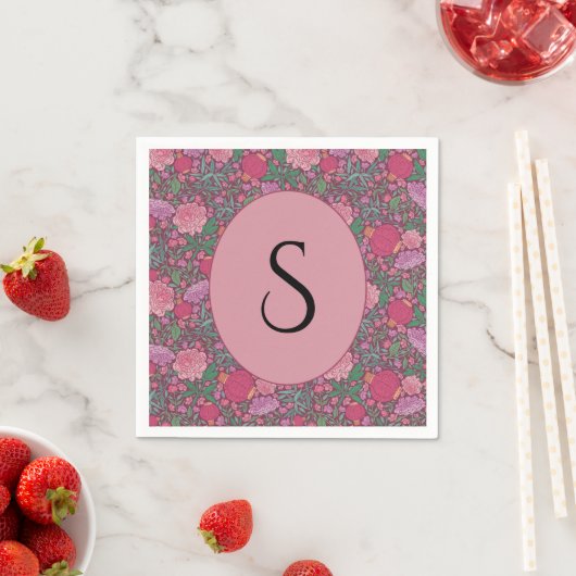 Spring Garden Mutter's Day Japanisch Papier Laters Serviette (Beispiel)
