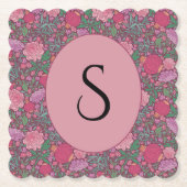 Spring Garden Mutter's Day Japanisch Papier Laters Untersetzer (Vorderseite)